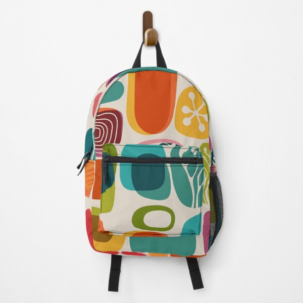 Item preview, Retro Mid Century Modern Colorful Atomic Amoeba designed and sold by RetroMaggie.