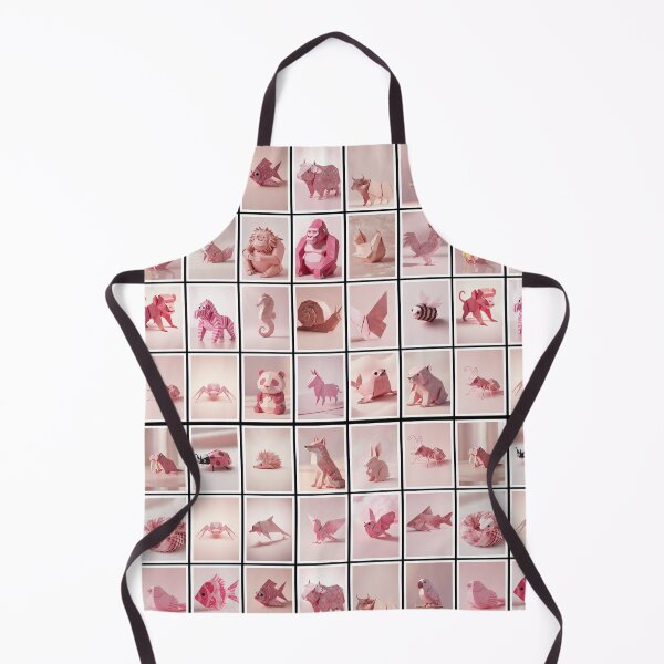 Item preview, #2 Cute Pink Origami Animals – Minimalist Paper Art Collection designed and sold by stephenignacio.