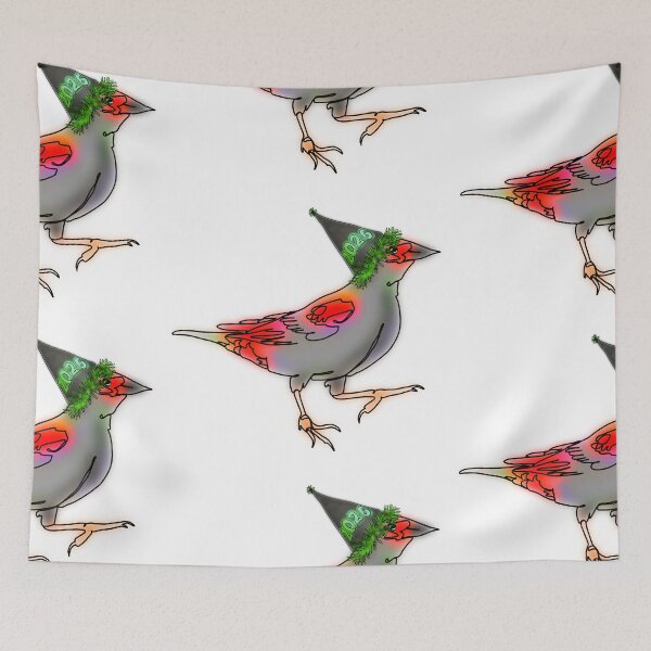 Item preview, Ruby the Red-Winged Blackbird in 2026 hat – animalzinhats designed and sold by Ashley’sAnimalz.