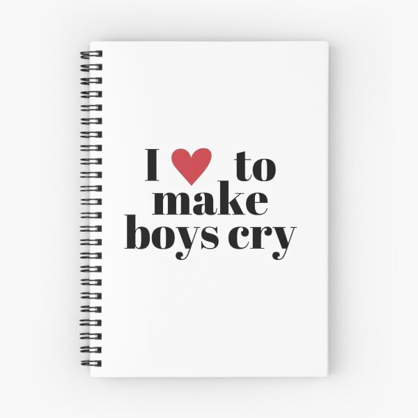 Item preview, I Love To Make Boys Cry Quote designed and sold by Oniyasha.