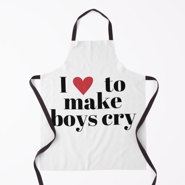 Item preview, I Love To Make Boys Cry Quote designed and sold by Oniyasha.