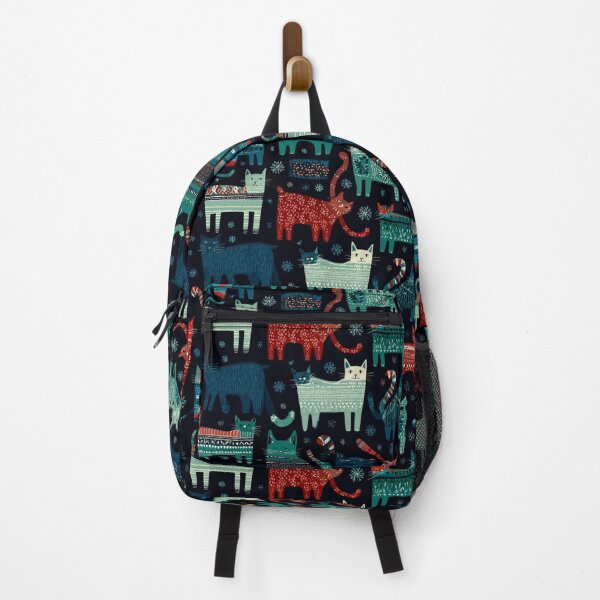 Item preview, Cute Colorful Cats Pattern – Adorable Hand-Drawn Cat  designed and sold by MOONE FLOWER.