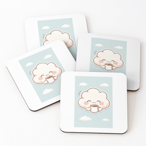 Item preview, Sleepy Cloud With Coffee designed and sold by EdgeFlow.