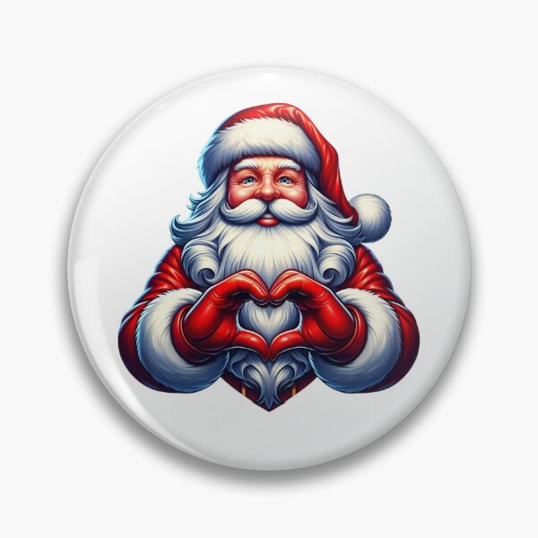 Item preview, Santa Claus spreading love designed and sold by JonysCreativeDesigns.