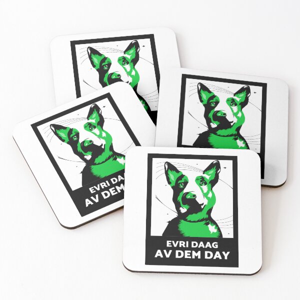 Item preview, “Evri Daag Av Dem Day – Jamaican Patwa Proverb, Every Dog Has Their Day, Island Wisdom Design designed and sold by Kolcha.