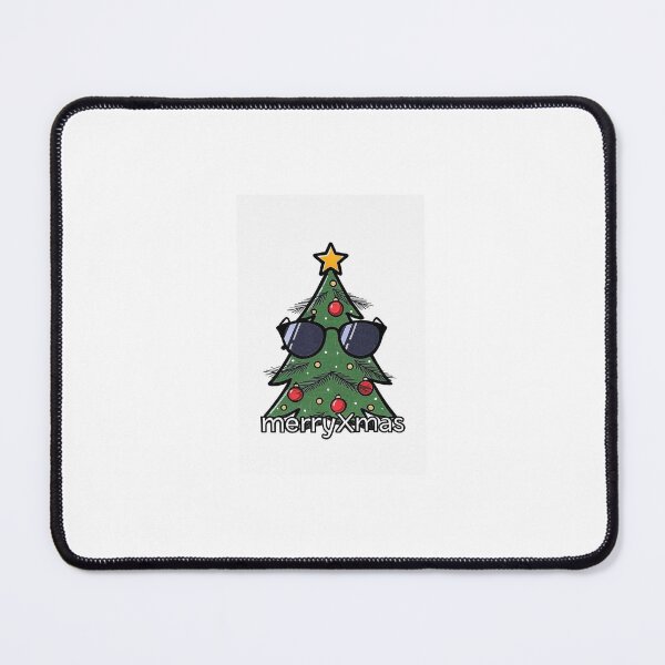 Item preview, Cool Christmas tree wearing sunglasses Merry Xmas designed and sold by TsTeesnStuff.