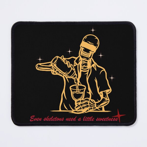 Item preview, Skeleton Bartender Aesthetic Design – Sweet Bones Art designed and sold by زينتريتي.