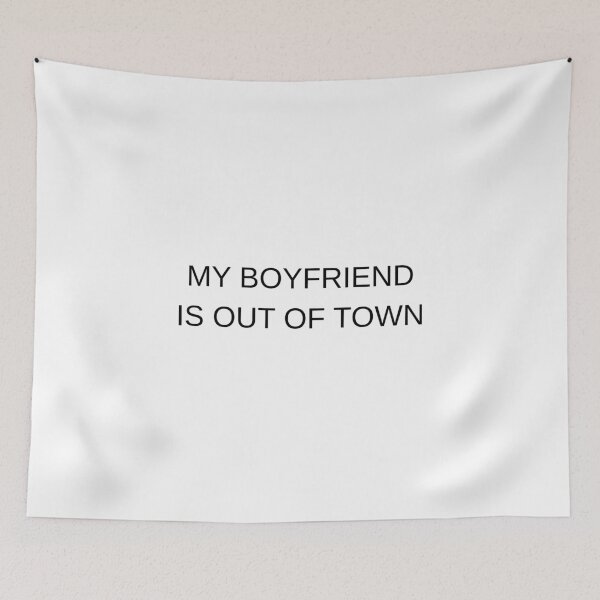 Item preview, My Boyfriend Is Out Of Town designed and sold by Oniyasha.