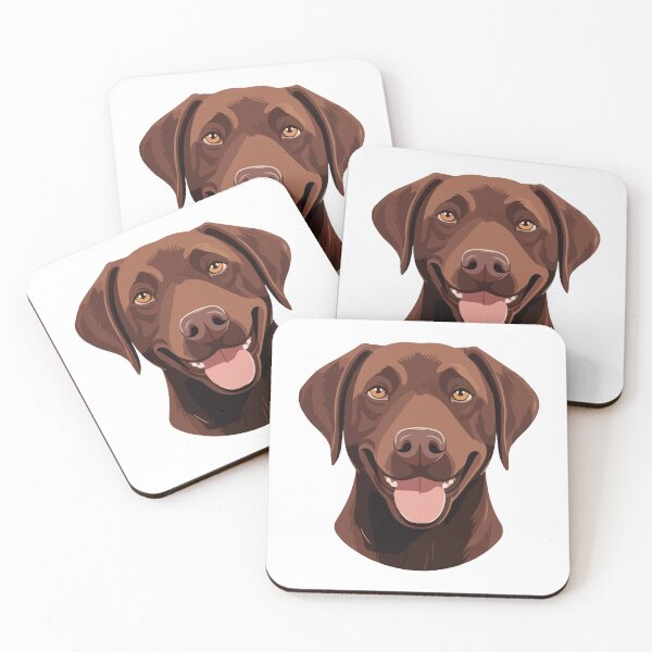 Item preview, chocolate lab doggo designed and sold by lea-lani.