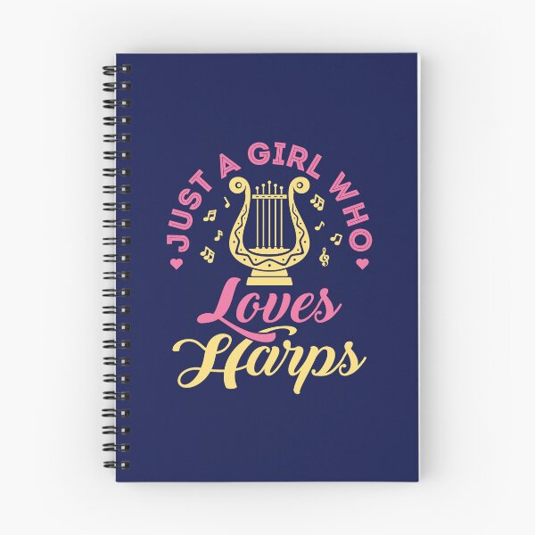Item preview, Just a Girl Who Loves Harps designed and sold by jaygo.