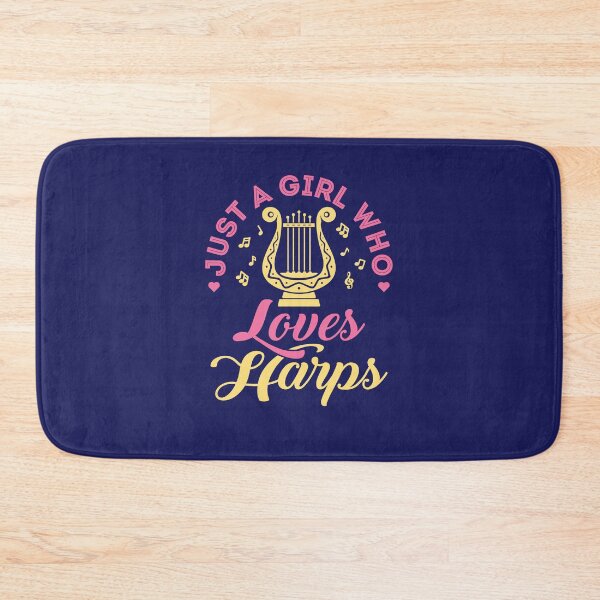 Item preview, Just a Girl Who Loves Harps designed and sold by jaygo.