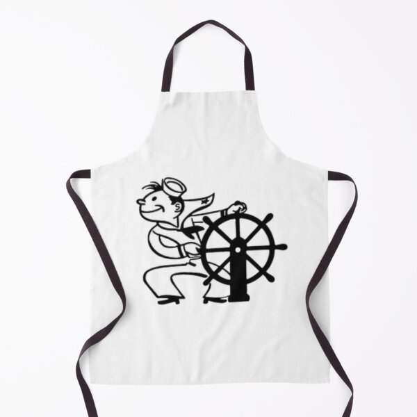 Item preview, Sailor Steering Wheel Vintage Cartoon designed and sold by Oniyasha.