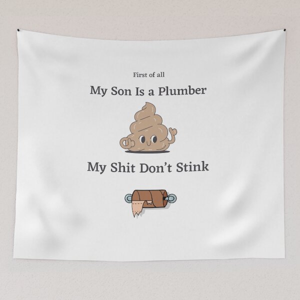 Item preview, We Talking Bahamian” My son is a plumber”, apparels and accessories  designed and sold by We Talking Bahamian.