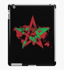 Morocco world map star iPad Case/Skin