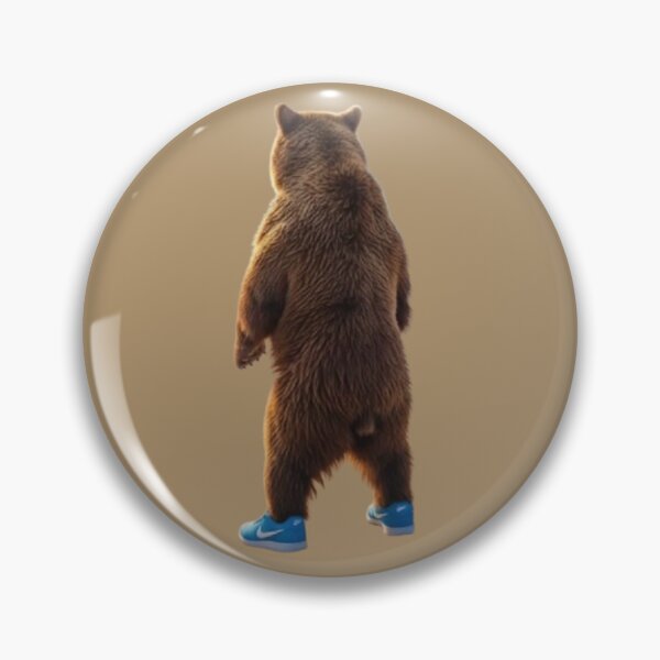 Item preview, Stylish Bear Wearing Sneakers designed and sold by DumbIdeaDepot.
