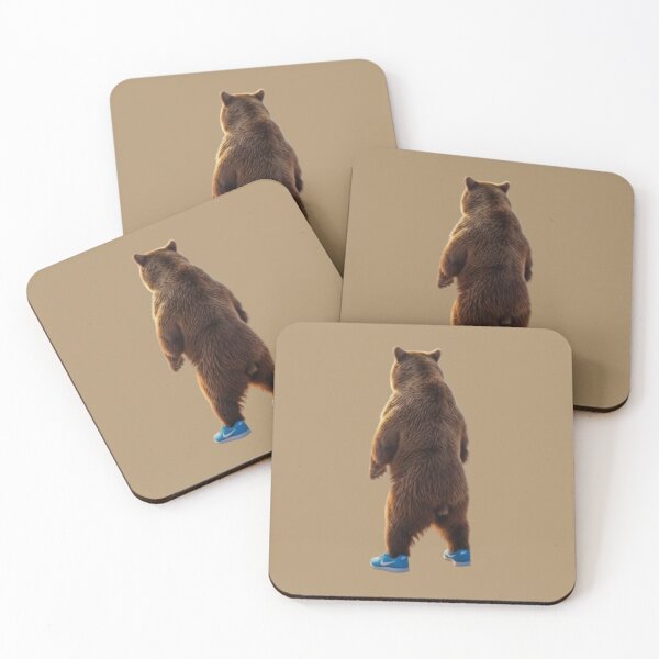 Item preview, Stylish Bear Wearing Sneakers designed and sold by DumbIdeaDepot.