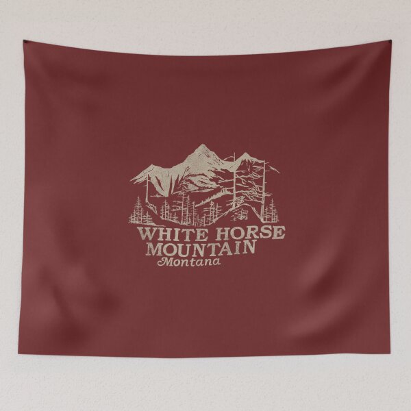 Item preview, White Horse Mountain Montana designed and sold by Oniyasha.