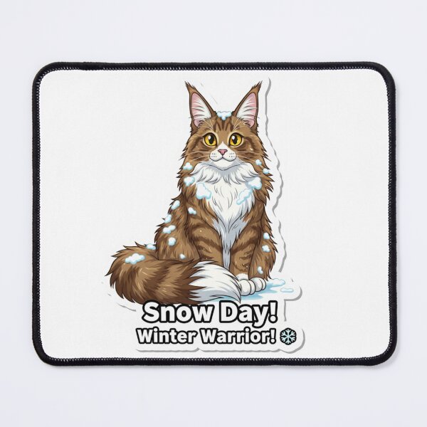 Item preview, Maine Coon Sleeping | Lazy Giant Cat Sticker, T-Shirt designed and sold by MiracleDroplet.