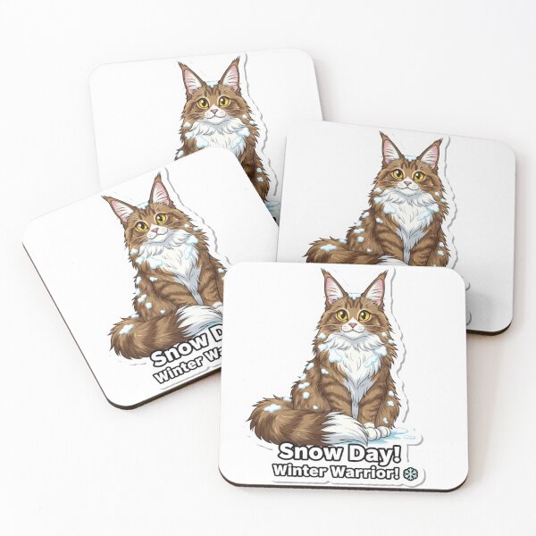 Item preview, Maine Coon Sleeping | Lazy Giant Cat Sticker, T-Shirt designed and sold by MiracleDroplet.