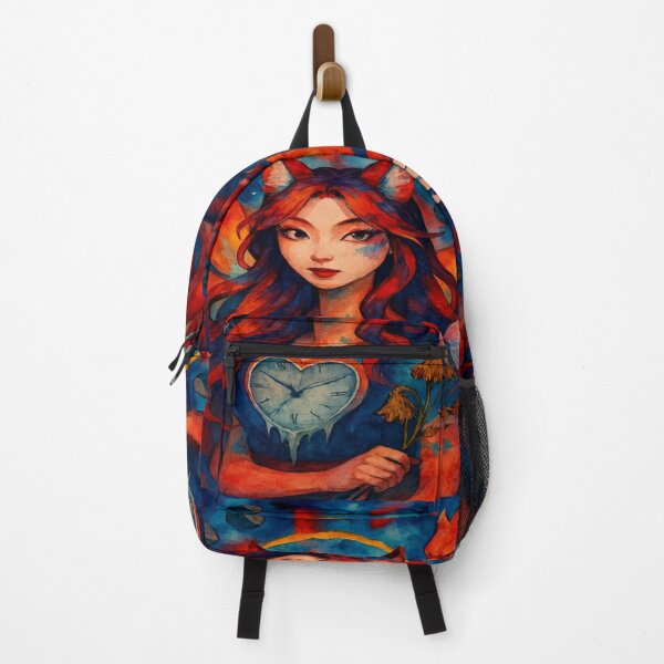 Item preview, The Red Kitsune and the Inner Clock designed and sold by Ecosetereos.