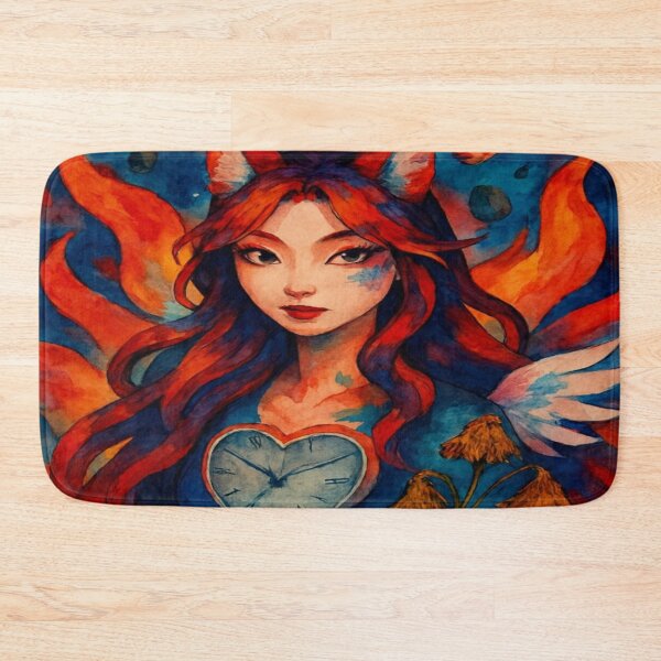 Item preview, The Red Kitsune and the Inner Clock designed and sold by Ecosetereos.