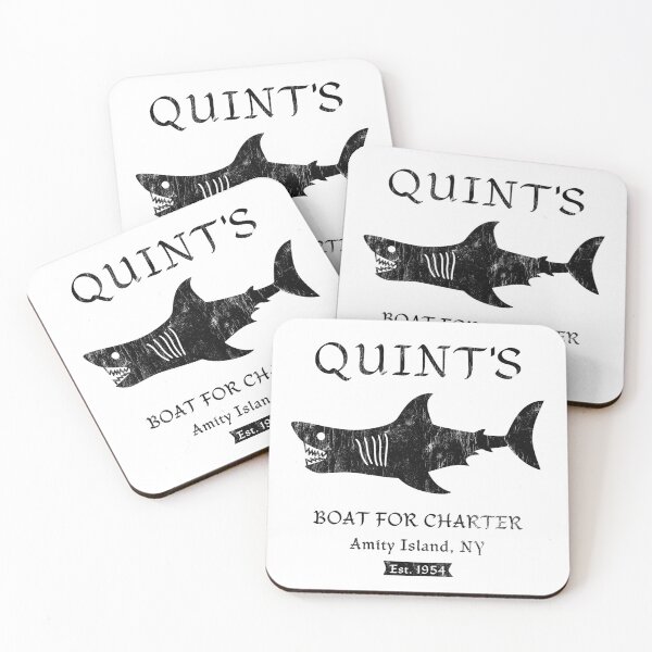 Item preview, Quint's Boat For Charter designed and sold by The Common Tee.