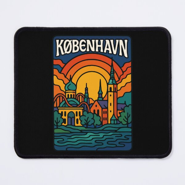 Item preview, Copenhagen Denmark Travel designed and sold by TomFrontierArt.