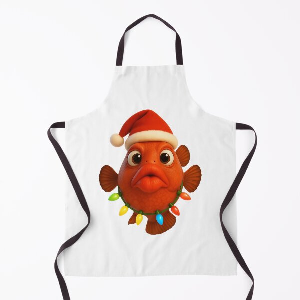 Item preview, Christmas Red-Lipped Batfish designed and sold by Sillytoe.