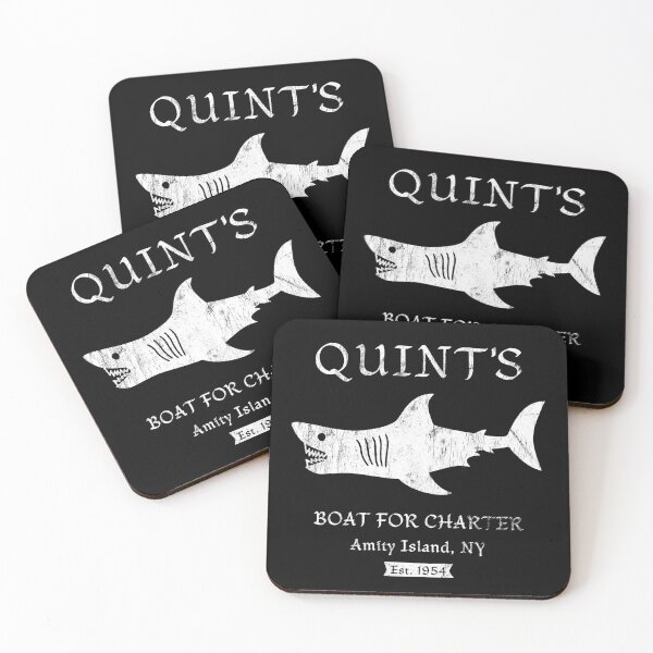 Item preview, Quint's Boat For Charter designed and sold by The Common Tee.
