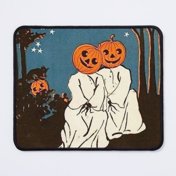 Item preview, Halloween Ghost Pumpkin Couple designed and sold by Oniyasha.