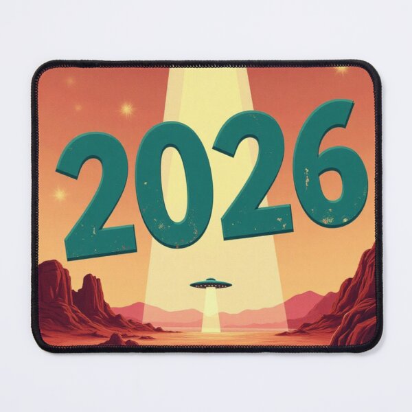 Item preview, Vintage UFO Sightings 2026 | 1950s Flying Saucer Retro Alien Sci-Fi designed and sold by Antik by Schulz.