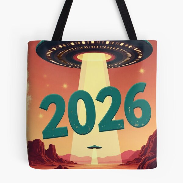 Item preview, Vintage UFO Sightings 2026 | 1950s Flying Saucer Retro Alien Sci-Fi designed and sold by Antik by Schulz.