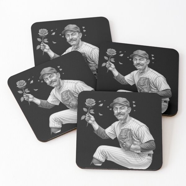 Item preview, Baseball Player Throwing A Rose designed and sold by DumbIdeaDepot.