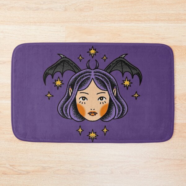 Item preview, Vampire Girl Head with Stars Retro designed and sold by Oniyasha.