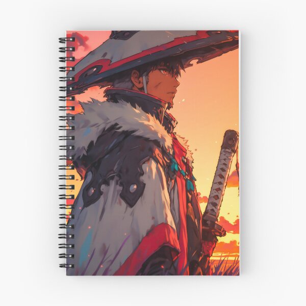 Item preview, Twilight Ronin Samurai - Epic Anime Sunset Warrior Art designed and sold by Nostosalgos.