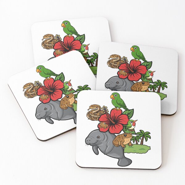 Item preview, Puerto Rico’s Iconic Native Wildlife Collage designed and sold by Por.Ahi.PR.