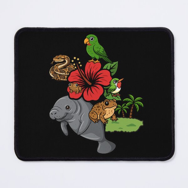 Item preview, Puerto Rico’s Iconic Native Wildlife Collage designed and sold by Por.Ahi.PR.