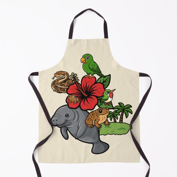 Item preview, Puerto Rico’s Iconic Native Wildlife Collage designed and sold by Por.Ahi.PR.
