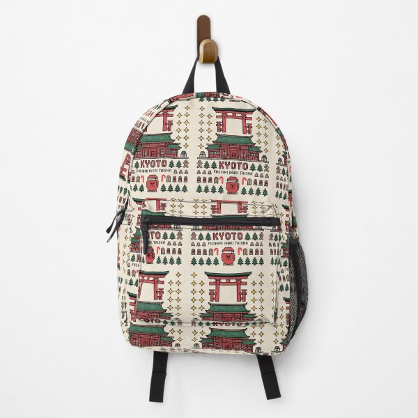 Item preview, Kyoto Christmas Fushimi Inari Taisha Festive designed and sold by FreshVibe Prints.