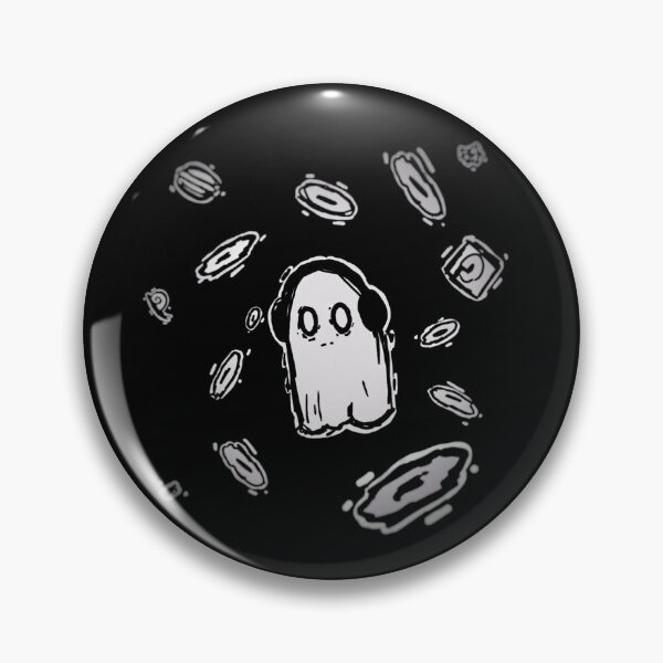 Item preview, Ghost Character with Headphones designed and sold by Oniyasha.
