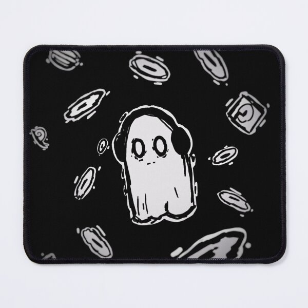 Item preview, Ghost Character with Headphones designed and sold by Oniyasha.