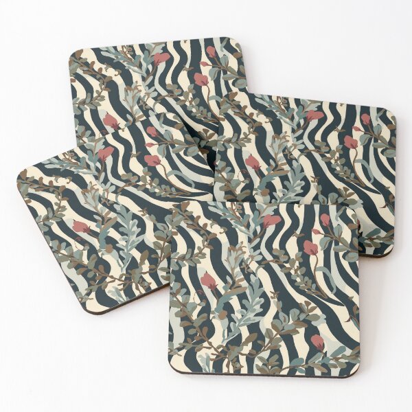 Item preview, Wild Bloom Stripes designed and sold by Silmoyo.
