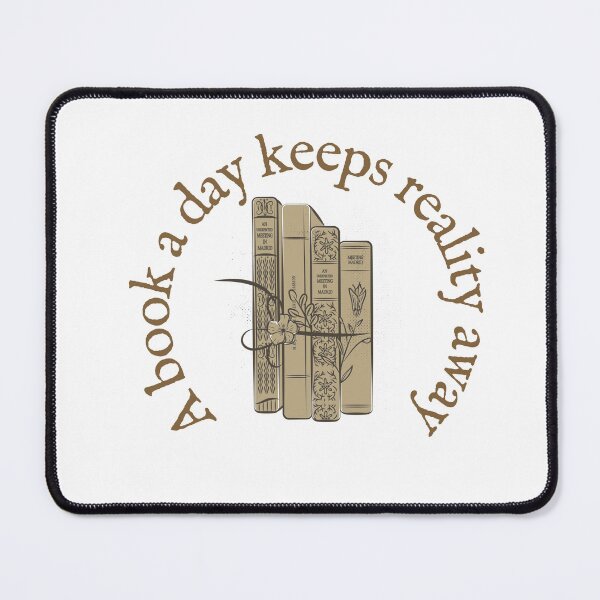 Item preview, A Book a Day Keeps Reality Away designed and sold by TalkTee Me.