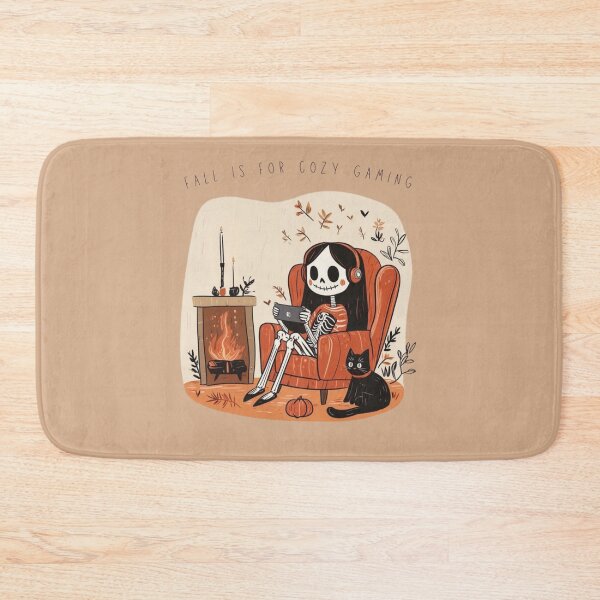 Item preview, Cozy Skeleton Gaming Fall  designed and sold by Oniyasha.