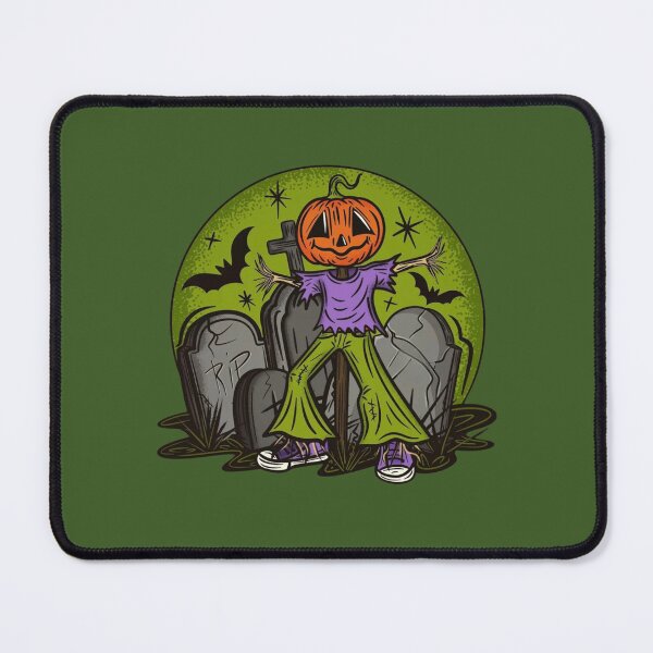 Item preview, Halloween Pumpkin Head Scarecrow Graveyard designed and sold by Oniyasha.