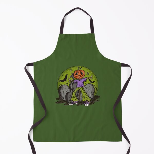 Item preview, Halloween Pumpkin Head Scarecrow Graveyard designed and sold by Oniyasha.