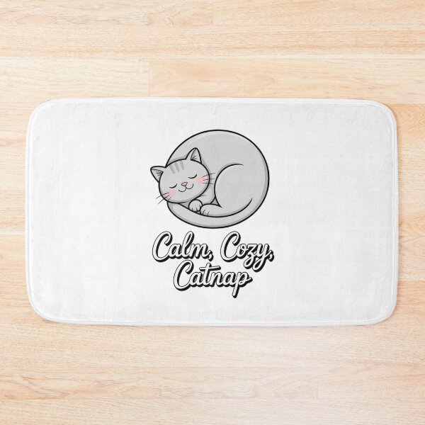 Item preview, Lazy Cat Nap Lover Gift Calm Cozy Catnap designed and sold by chattsuede.