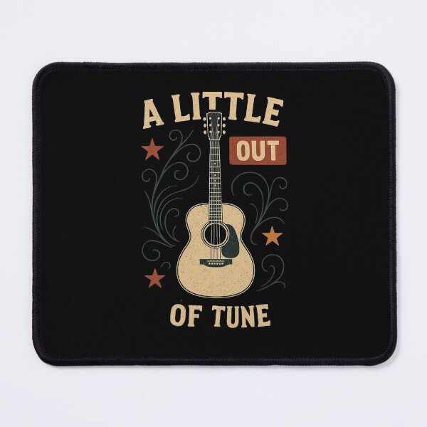 Item preview, A Little Out of Tune Vintage Guitar designed and sold by Khadigadesings.