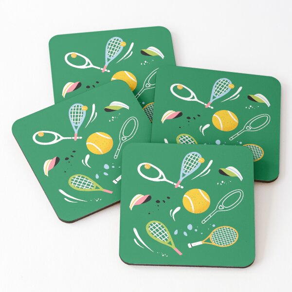 Item preview, Chase the Ball - Modern Tennis Gear - Grass Green designed and sold by klossisch.