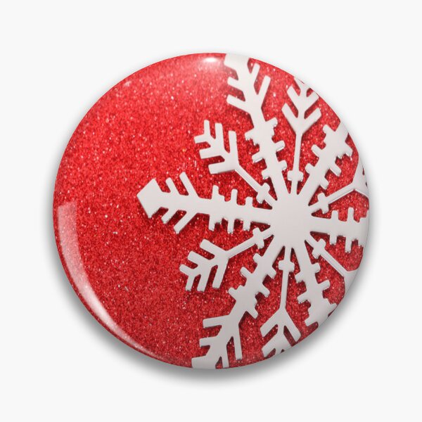 Item preview, Sparkling Red Snowflake Design designed and sold by SouthPrint.